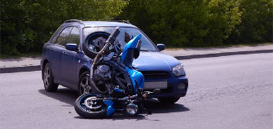 Accidente de moto en el extranjero